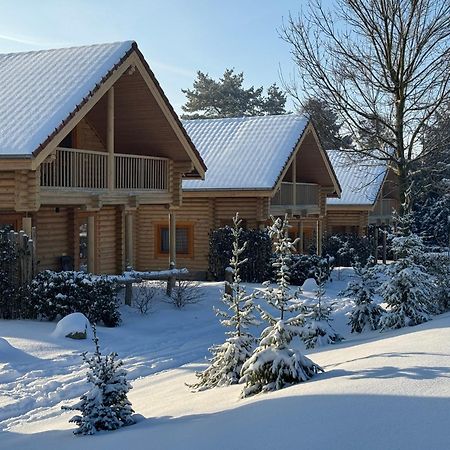 Boomstamhuis High Chaparral Oorsbeek Kültér fotó