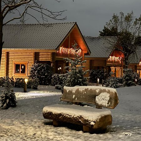 Boomstamhuis High Chaparral Oorsbeek Kültér fotó