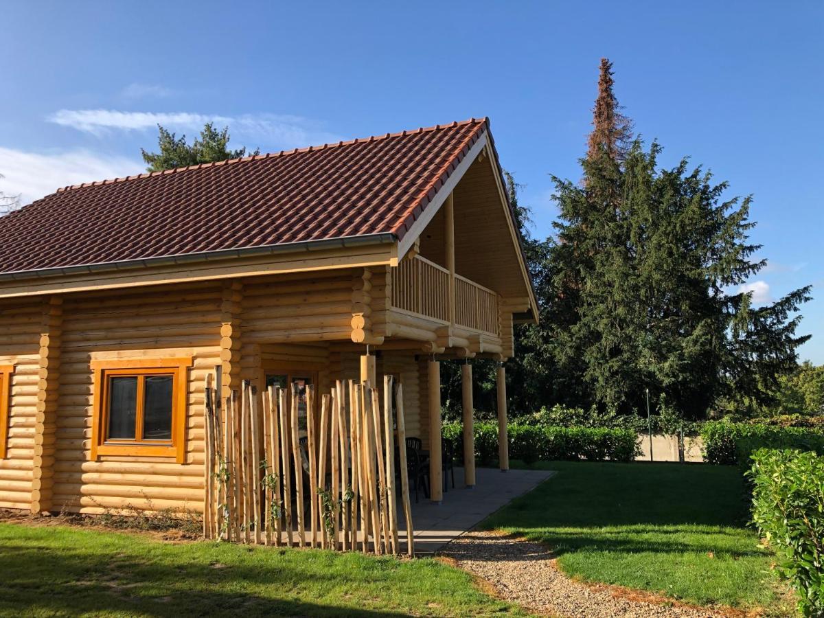 Boomstamhuis High Chaparral Oorsbeek Kültér fotó