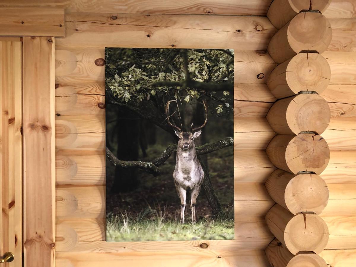 Boomstamhuis High Chaparral Oorsbeek Kültér fotó