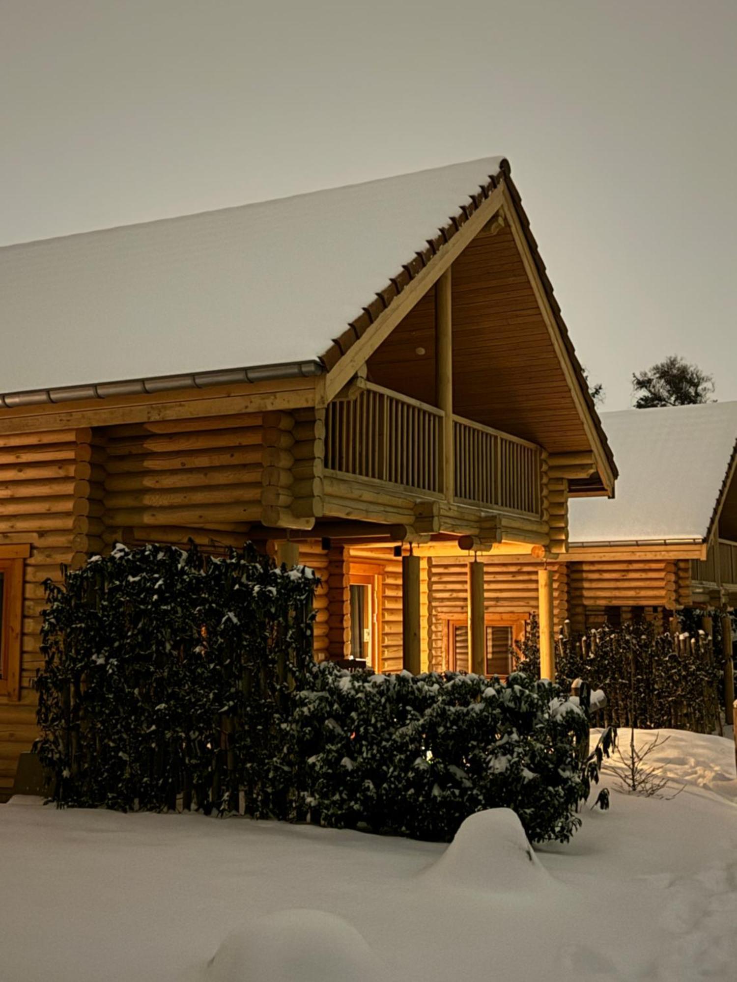 Boomstamhuis High Chaparral Oorsbeek Kültér fotó