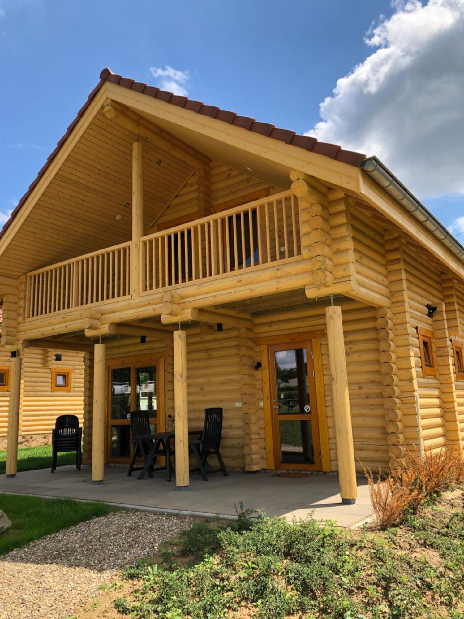 Boomstamhuis High Chaparral Oorsbeek Kültér fotó