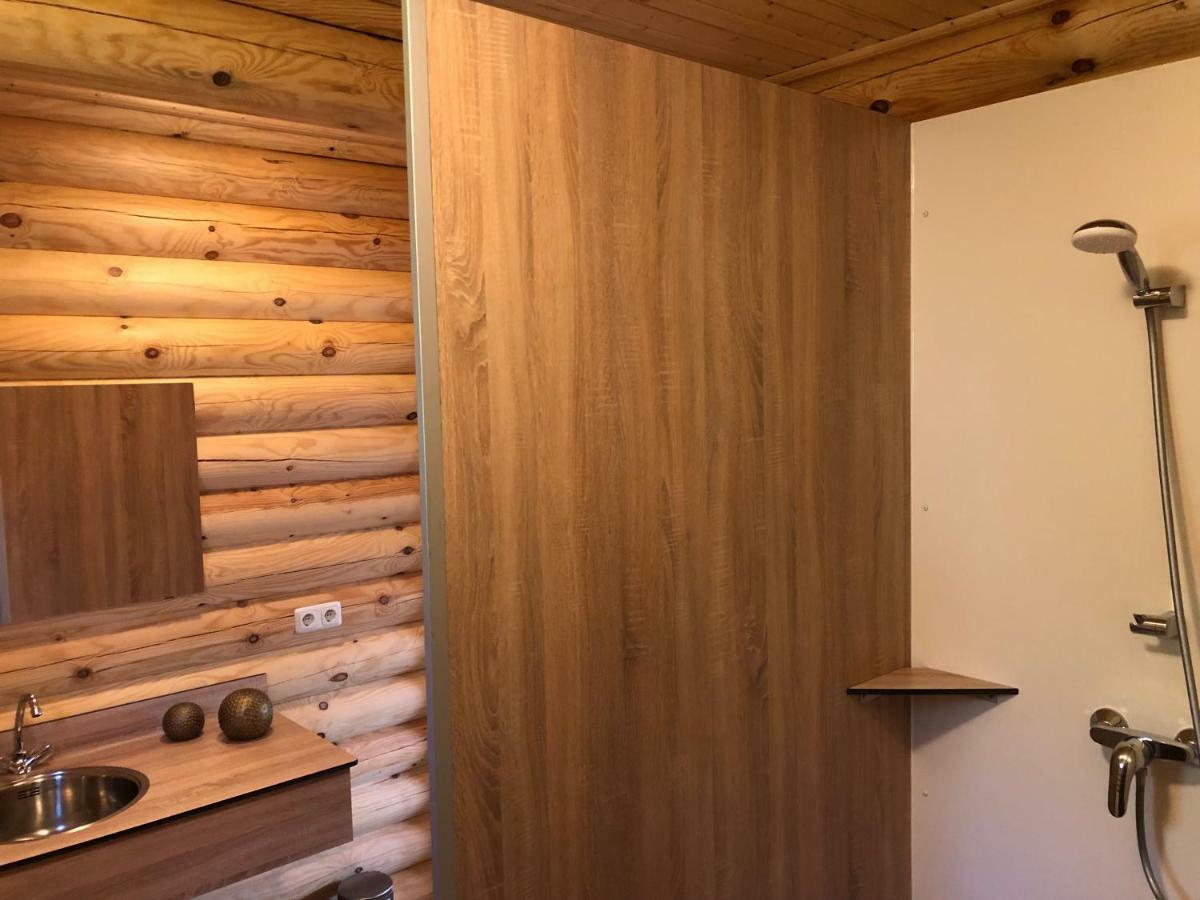Boomstamhuis High Chaparral Oorsbeek Kültér fotó
