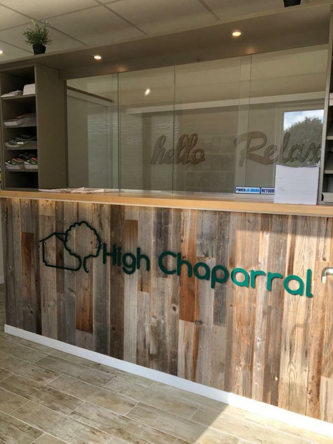 Boomstamhuis High Chaparral Oorsbeek Kültér fotó